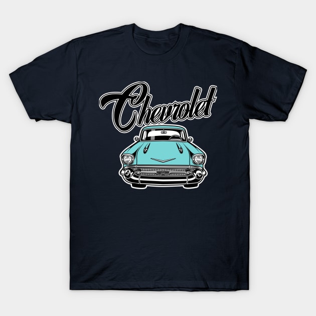 Chevrolet-1957 T-Shirt by Gopict.art